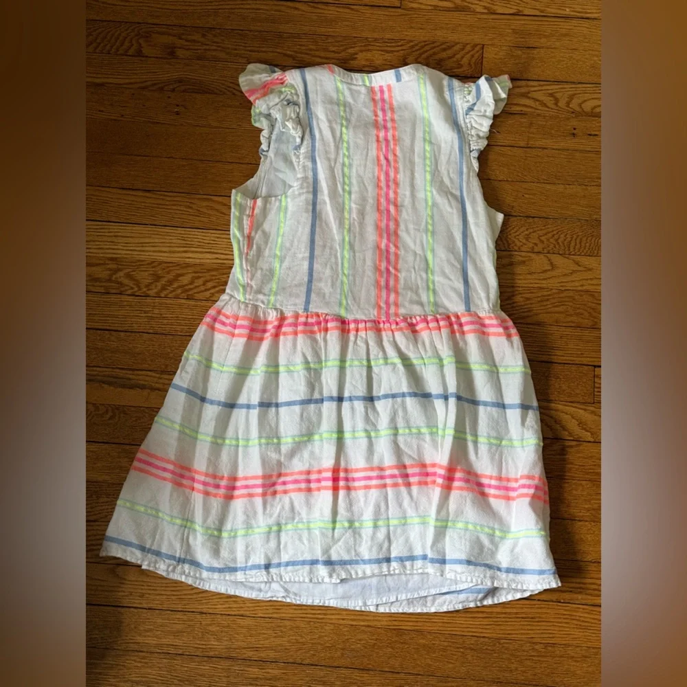 Vineyard Vines Striped Kids Dress - Size 10
